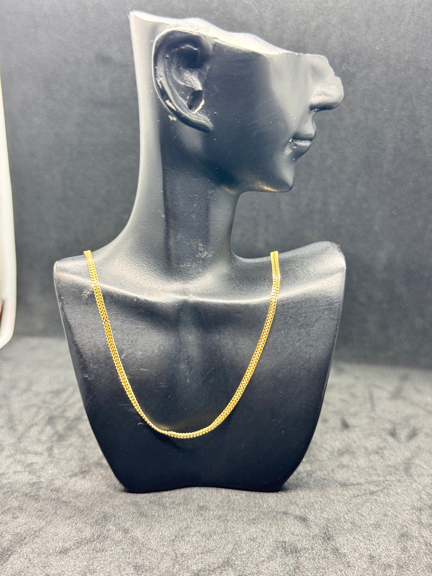 18karat Dazzling Necklace 20”