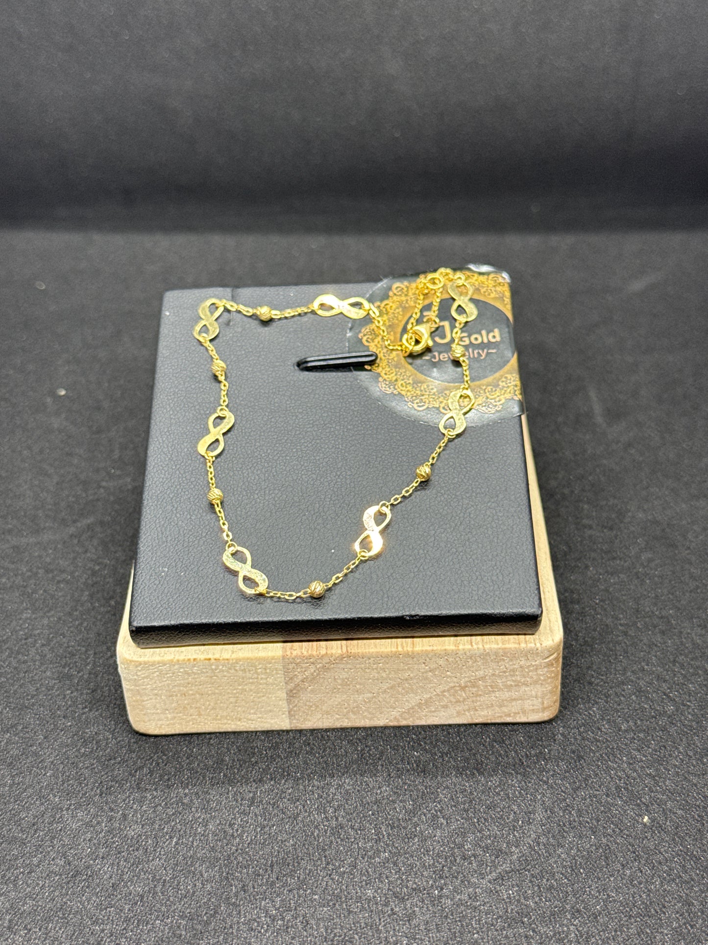 18karat Infinity Anklet/Legchain