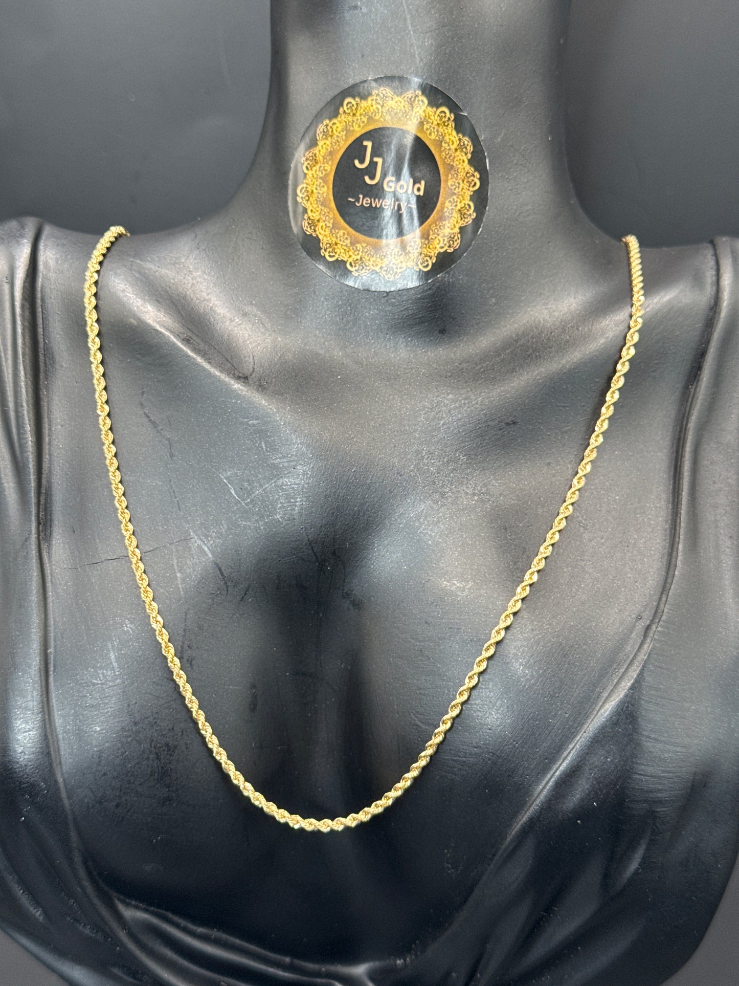 18karat Rope Necklace