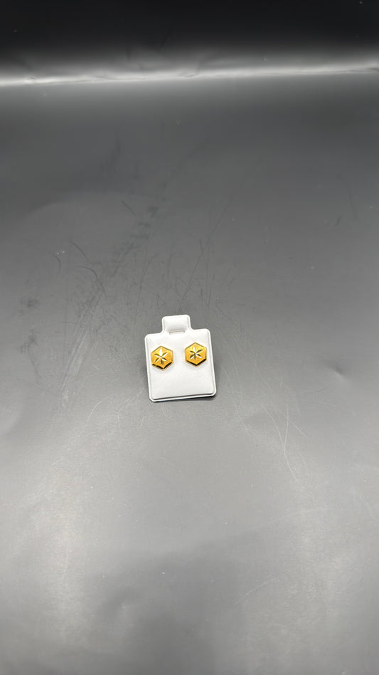 21karat stud earrings