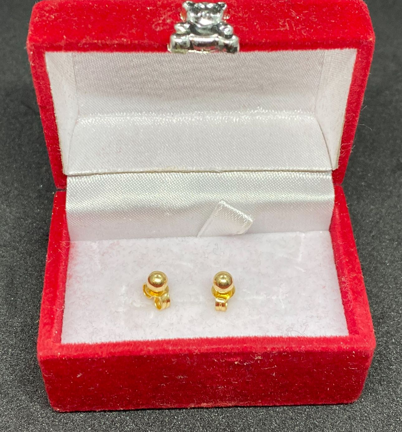 18k Stud Earrings (Tondo)