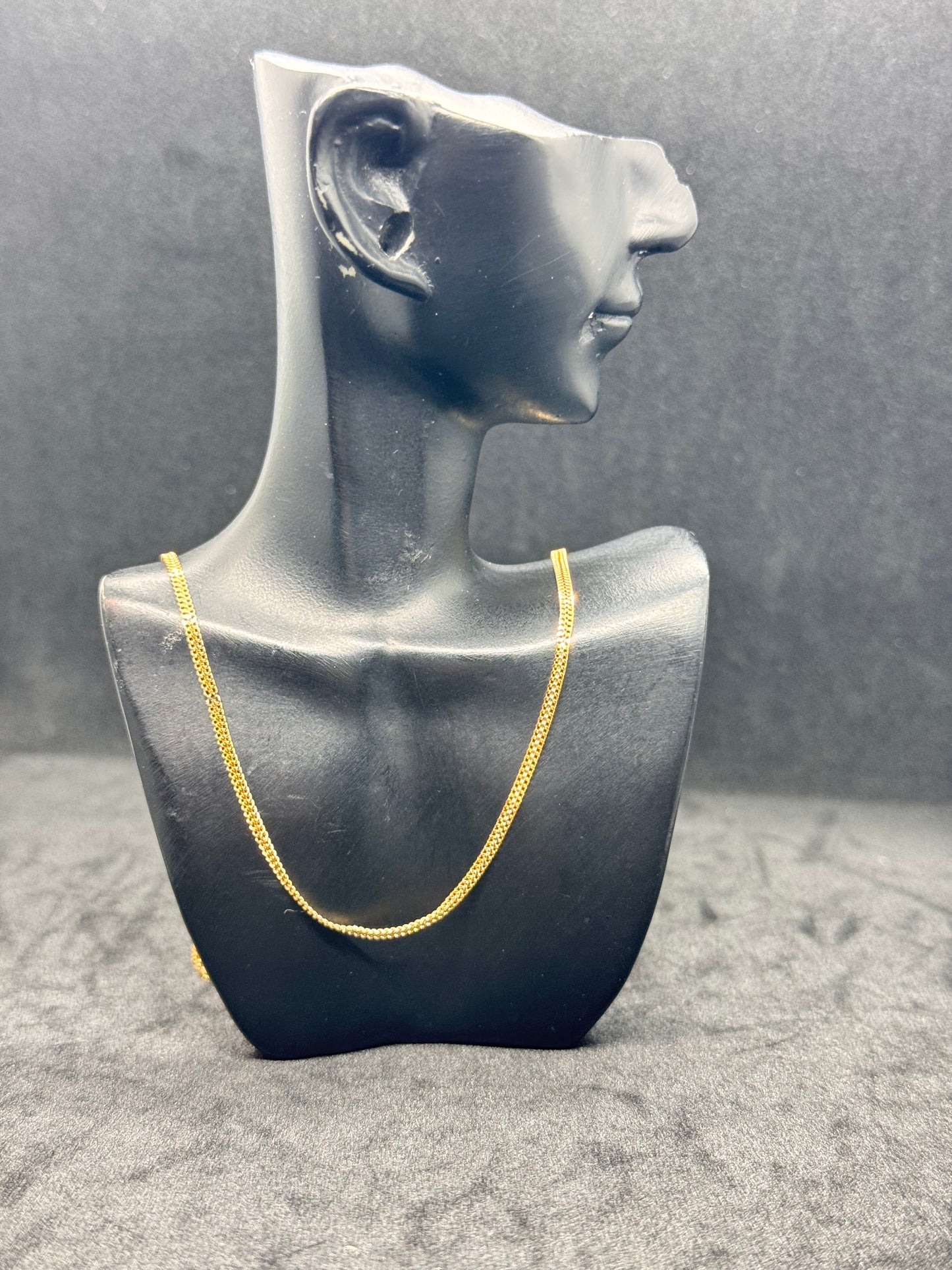 18karat Dazzling Necklace 20”