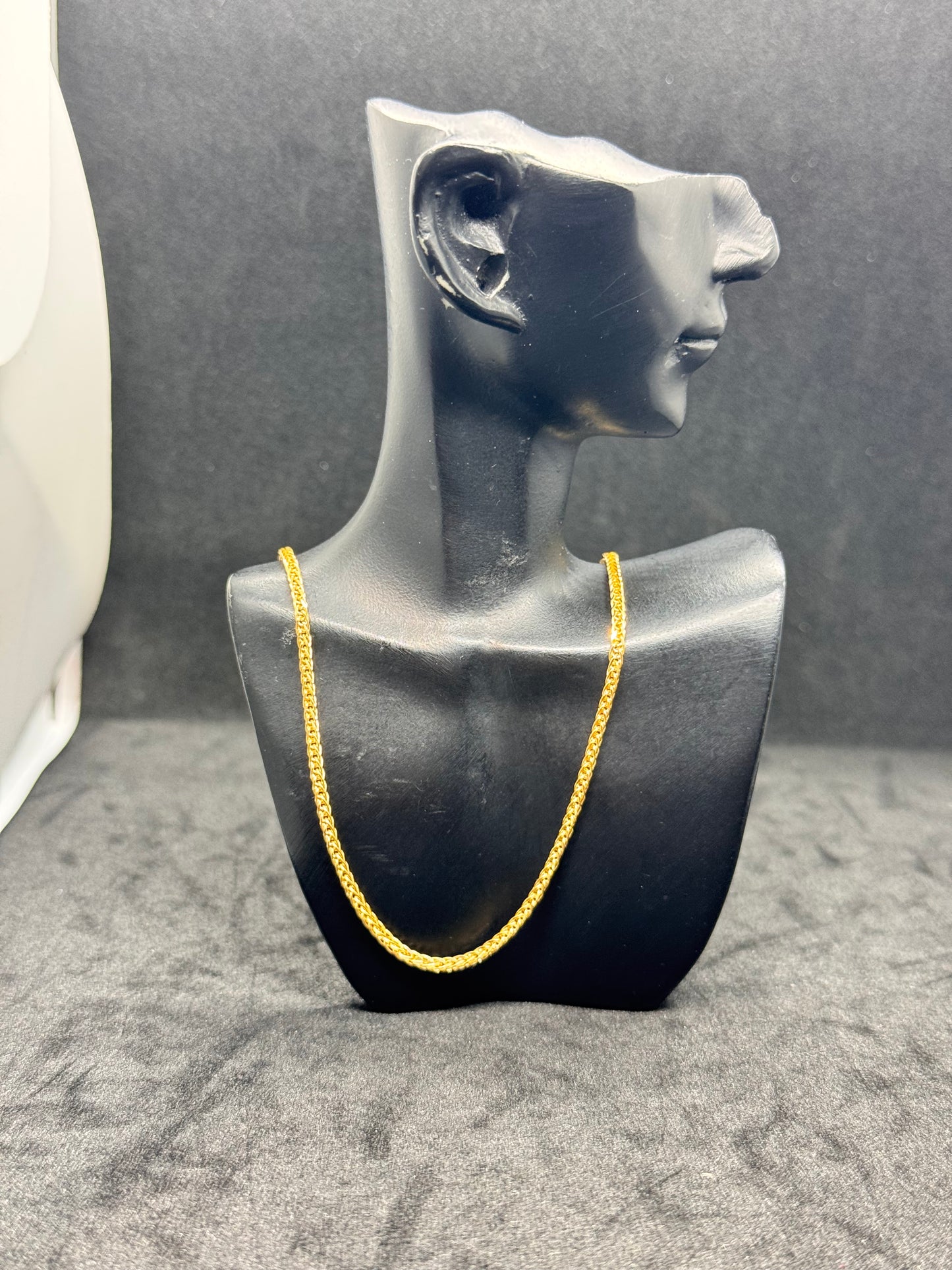 18karat Loose Franco necklace 22”