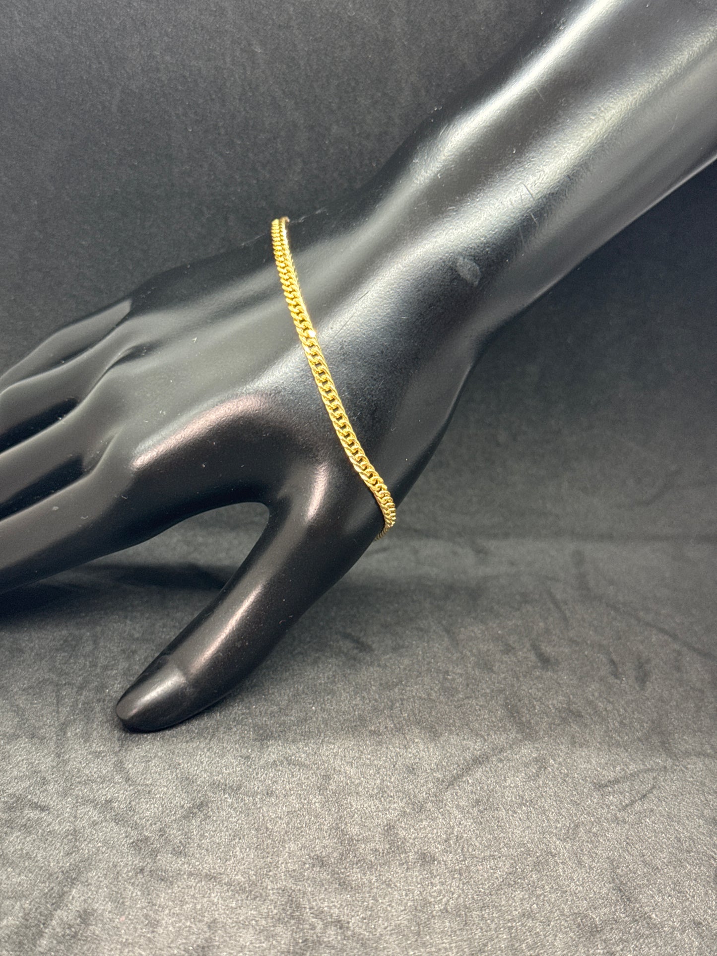 18karat Tight cuban bracelet