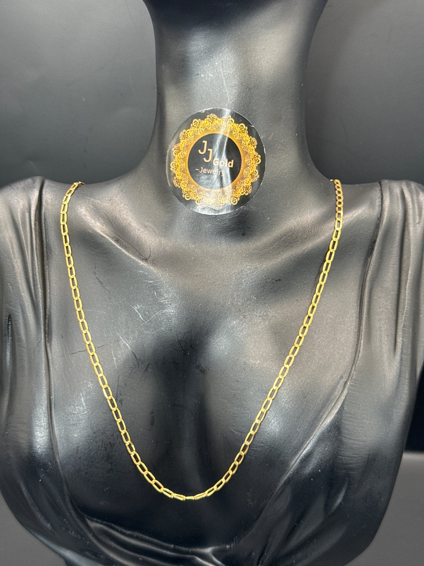 18karat Space Cuban necklace