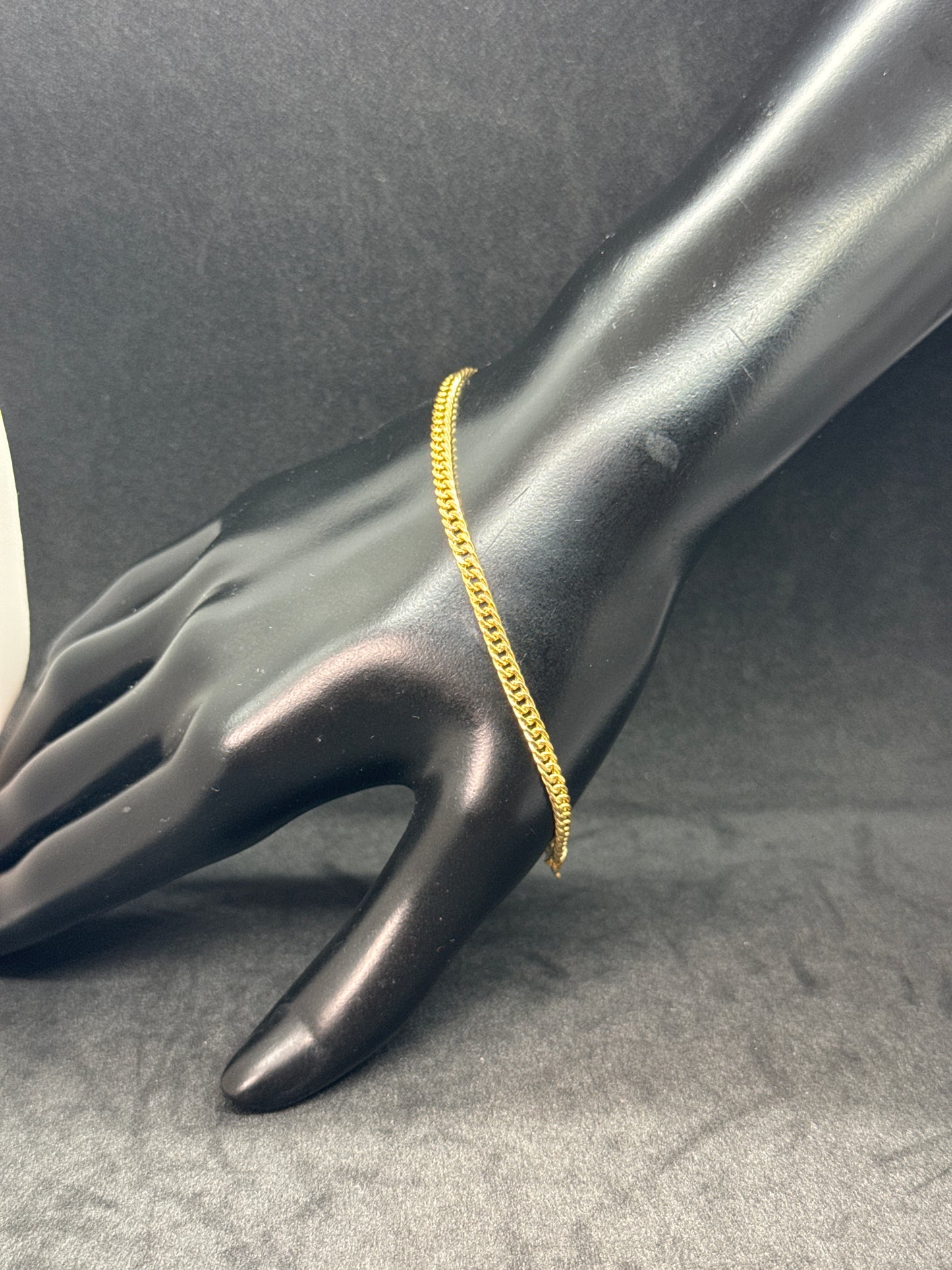 18karat Tight cuban bracelet