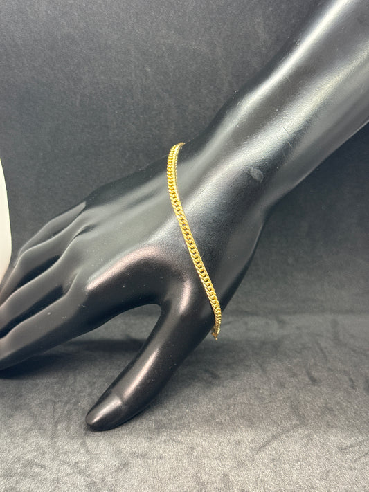 18karat Tight cuban bracelet