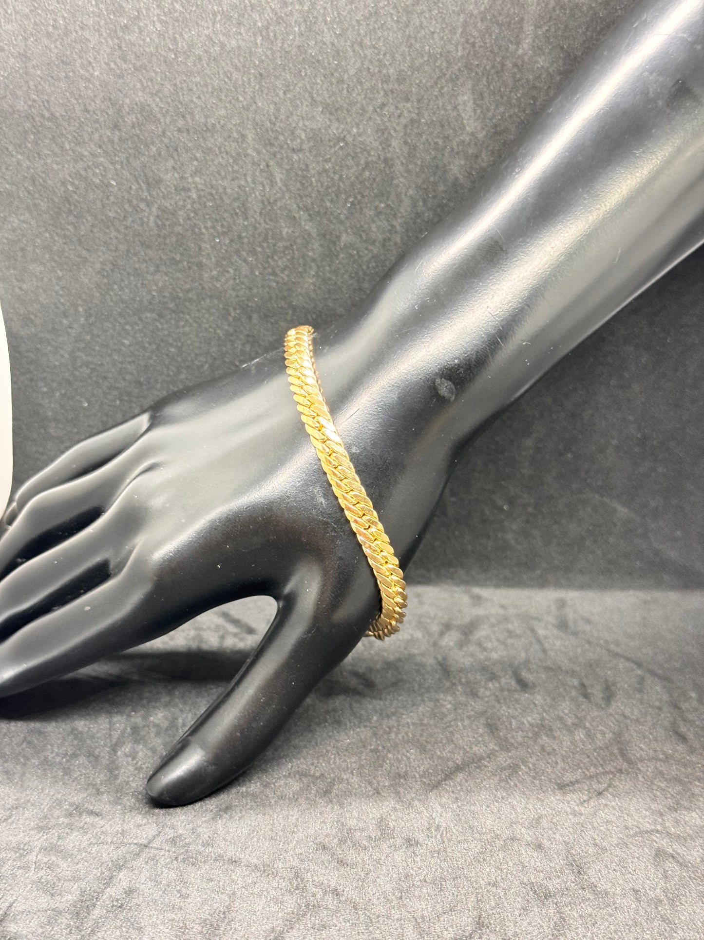 18karat Cuban Bracelet(Extra)