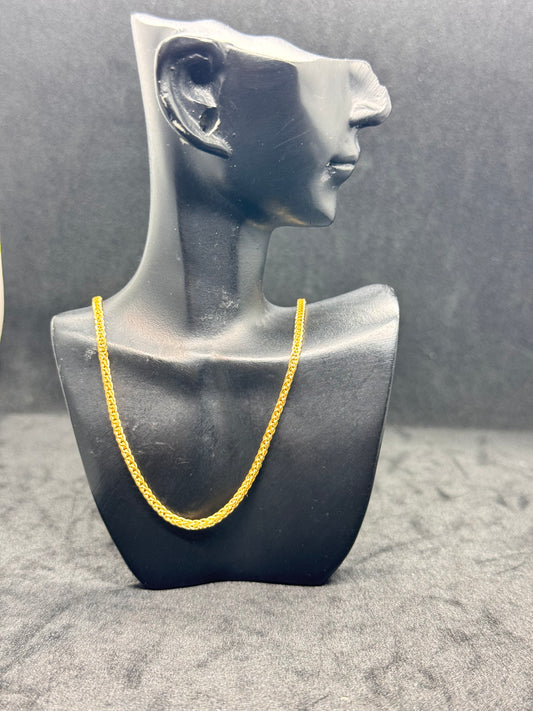 18karat Loose Franco necklace 22”