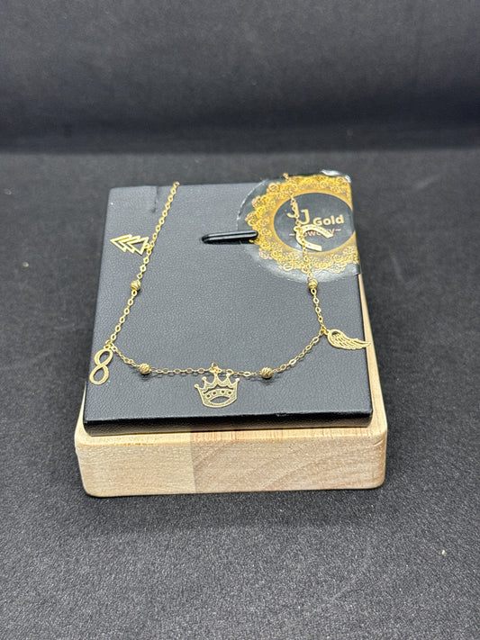 18karat Gold Anklet
