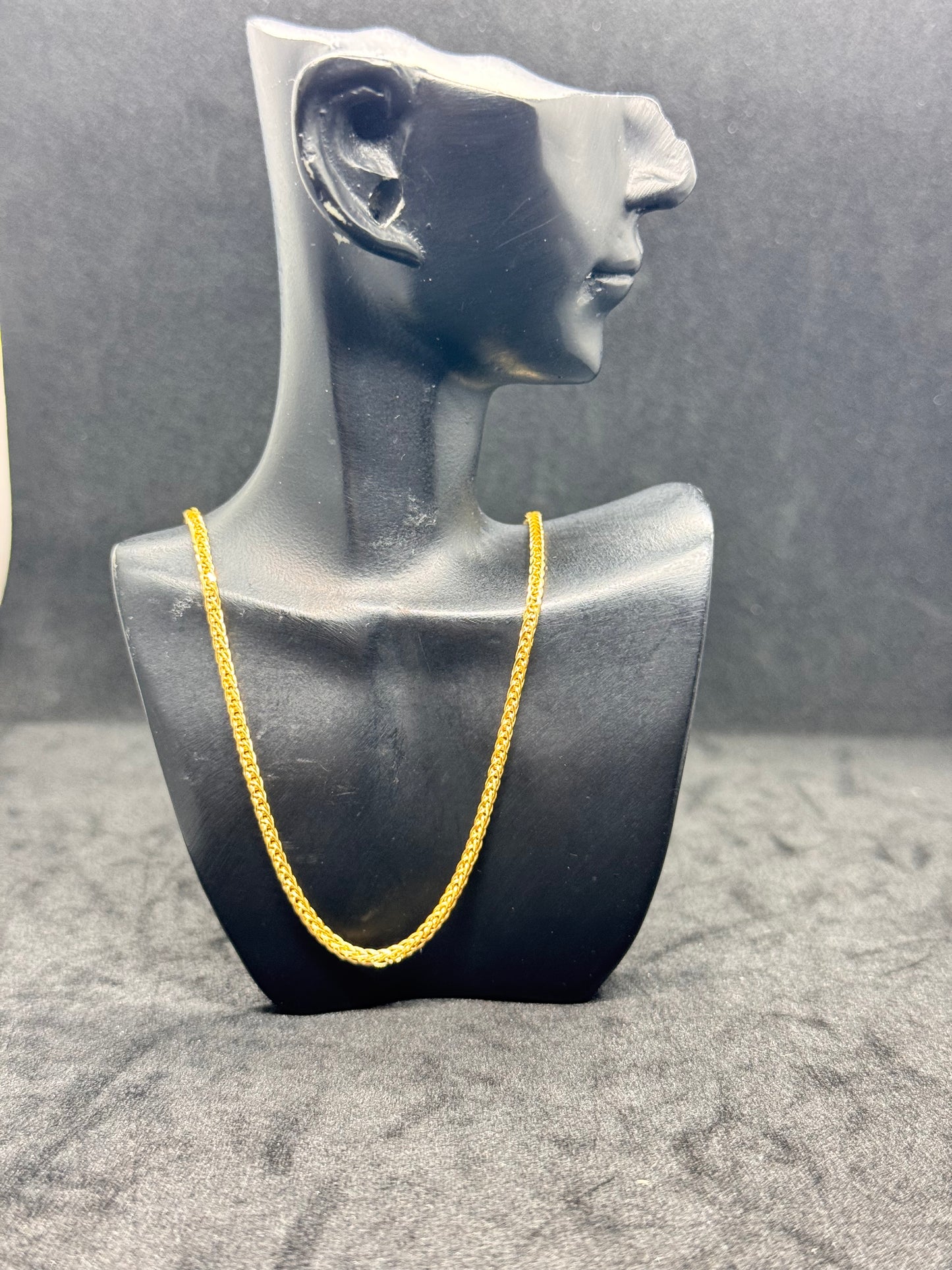 18karat Loose Franco necklace 22”
