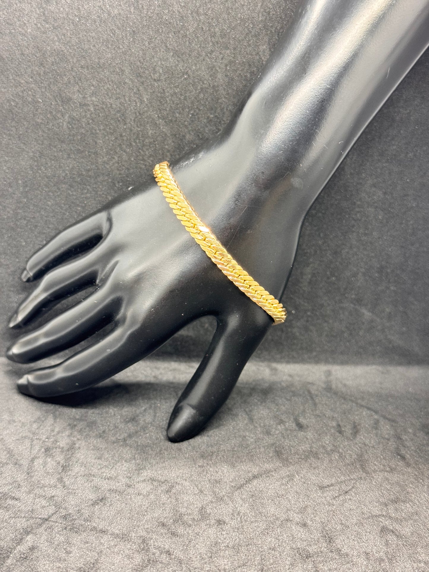 18karat Cuban Bracelet(Extra)