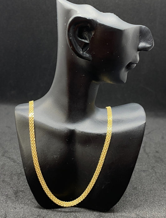 Carpet/Belt Necklace 20”