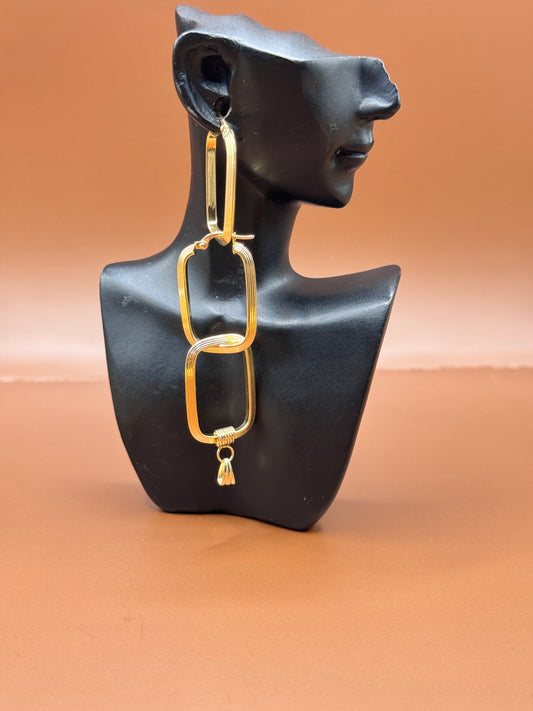 18karat Earrings and pendant set