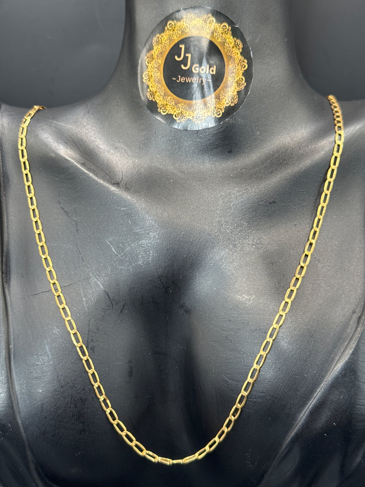 18karat Space Cuban necklace