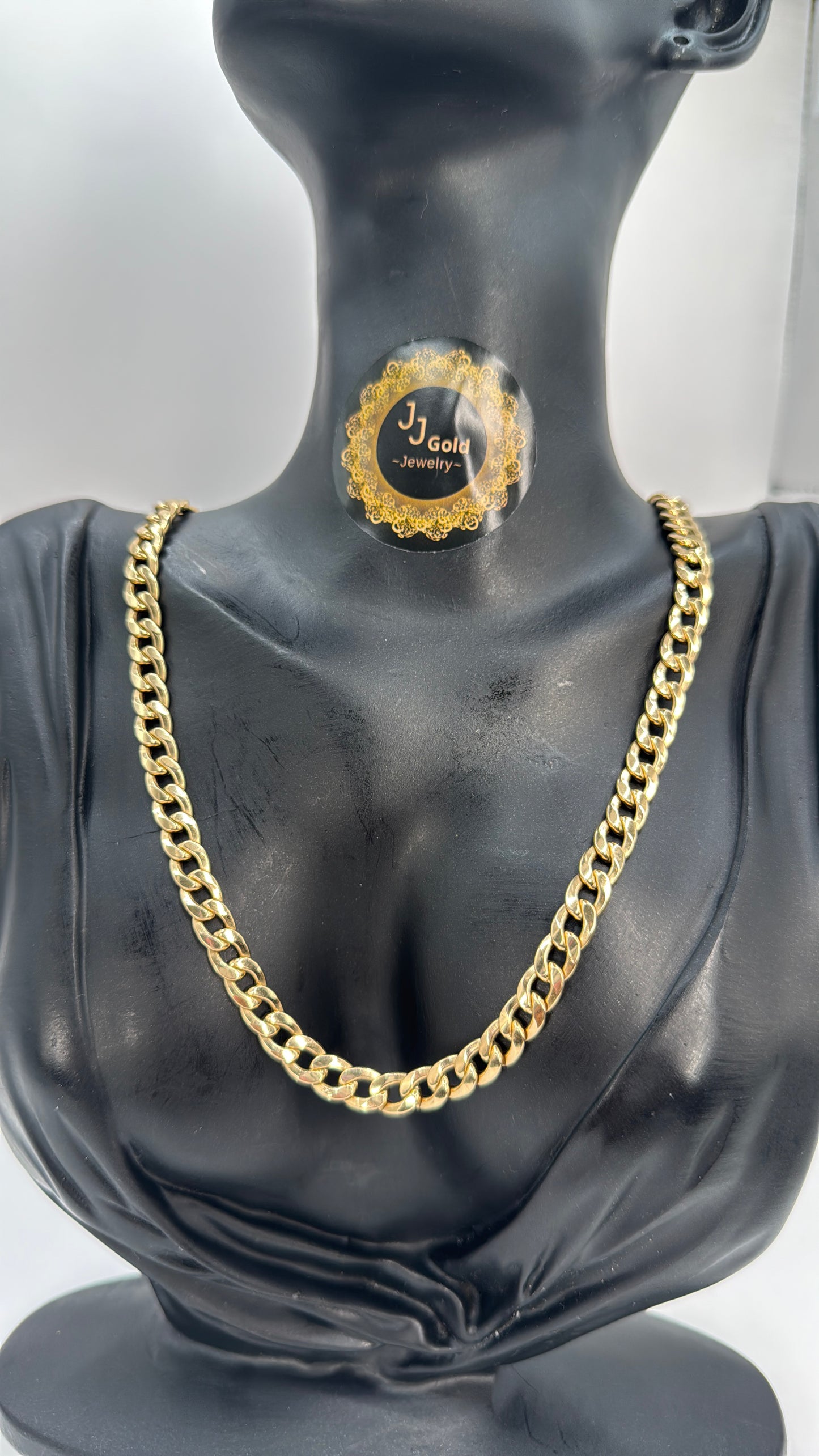 18karat solid cuban (extra) 20’