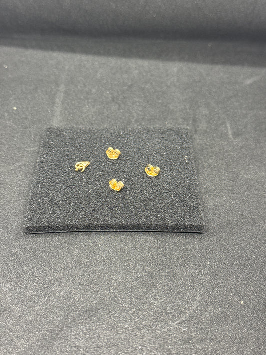 18karat Earrings and Necklace Hook