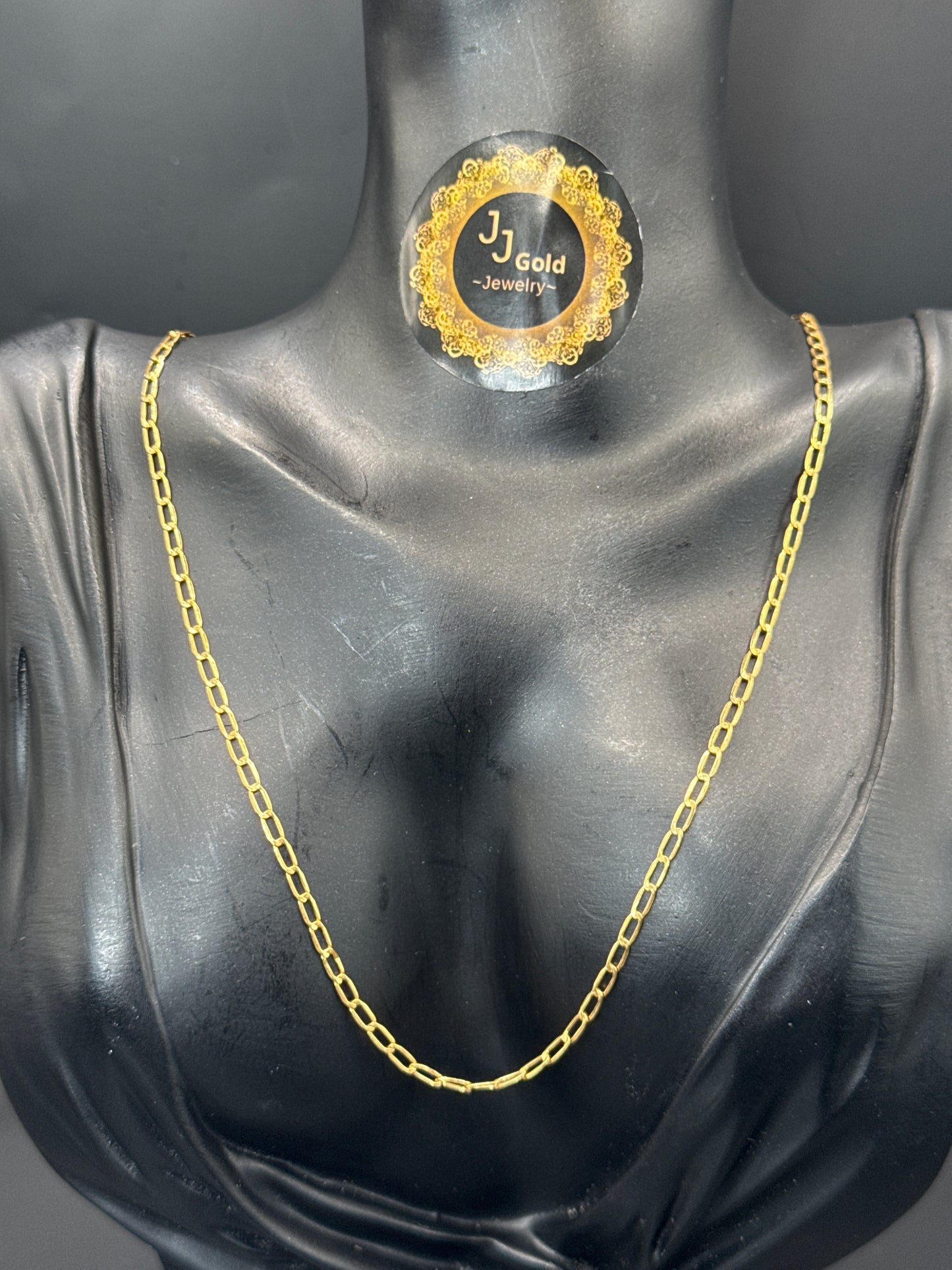 18karat Space Cuban necklace