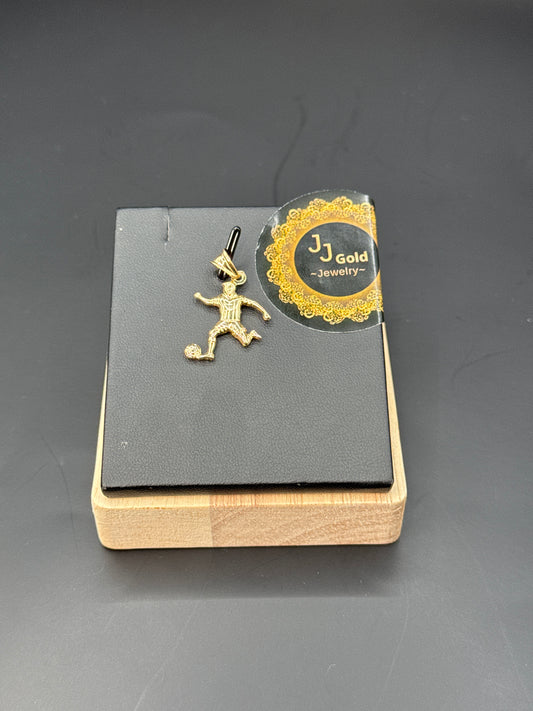 18karat Football pendant