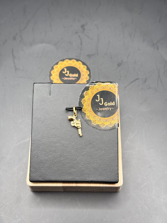 18karat Gun Pendant