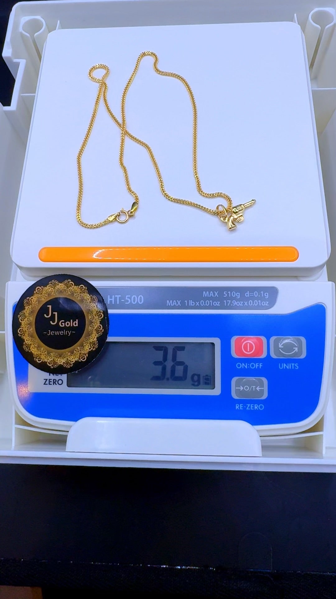 Franco and Gun Pendant