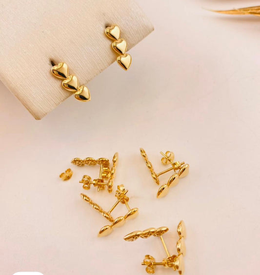18karat Stud earrings
