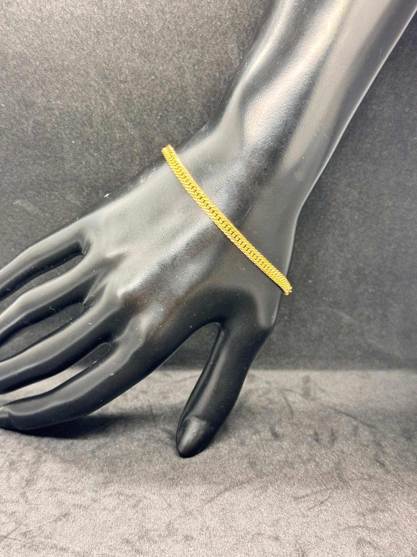 18karat Tight cuban Bracelet