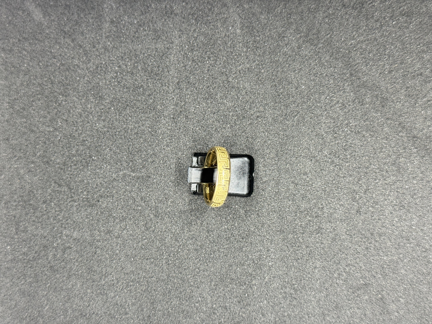 18K wedding band (Unisex)