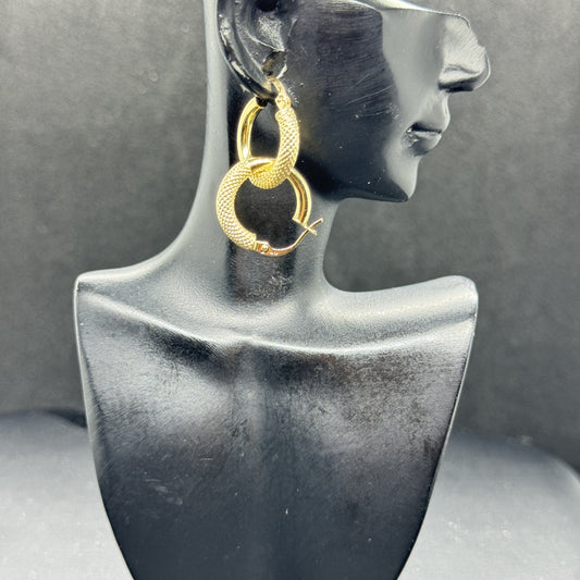 18K gold CLIP Earring