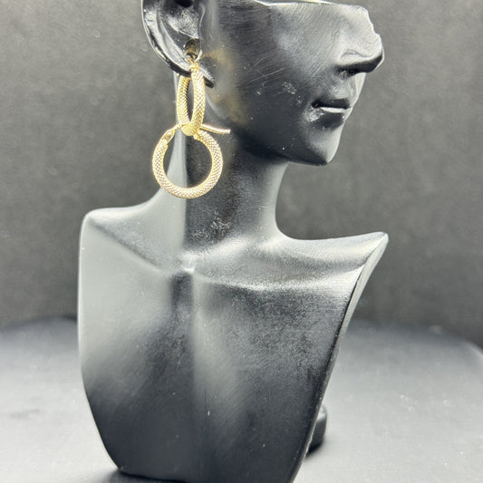 18k Gold shimmer clip